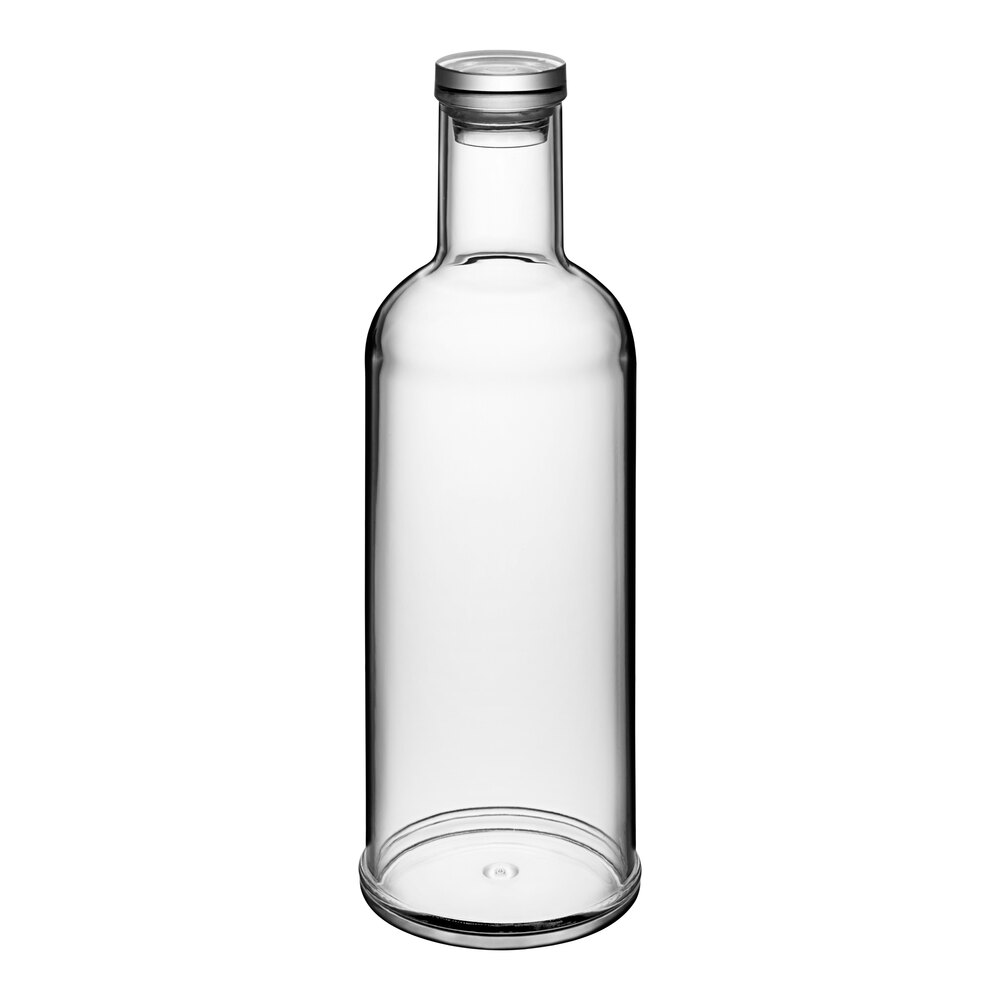 American Metalcraft WB32 34 oz. Plastic Clear Water Bottle