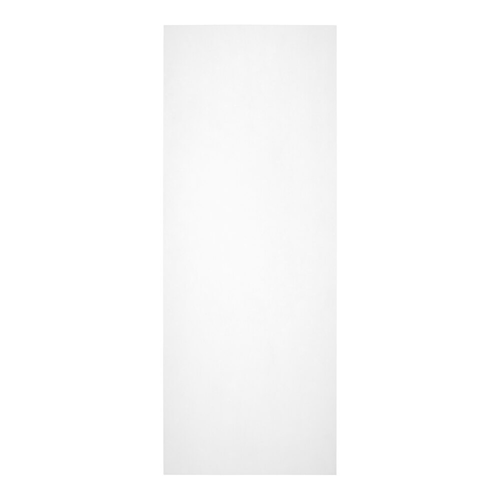 Acopa 4 1/4" x 11" Clear Vinyl Sheet Protector - 50/Pack