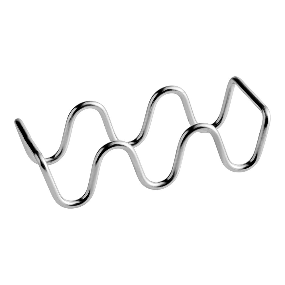 Tablecraft TRW23 Taco Taxi Stainless Steel Taco Holder with 2 or 3 Compartments