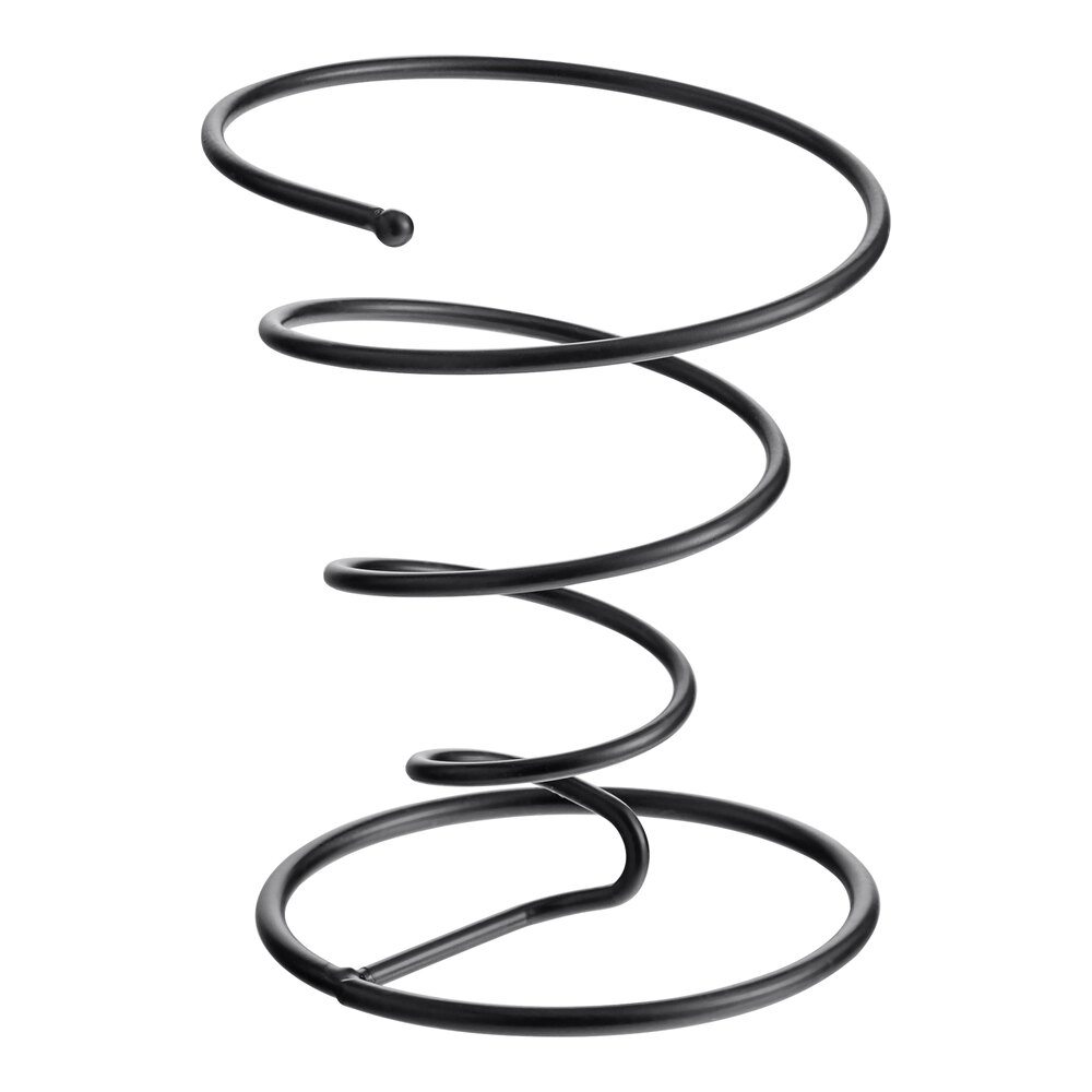 Clipper Mill by G.E.T. 4-318180 4" Black Wrought Iron Mini Spiral Cone Basket