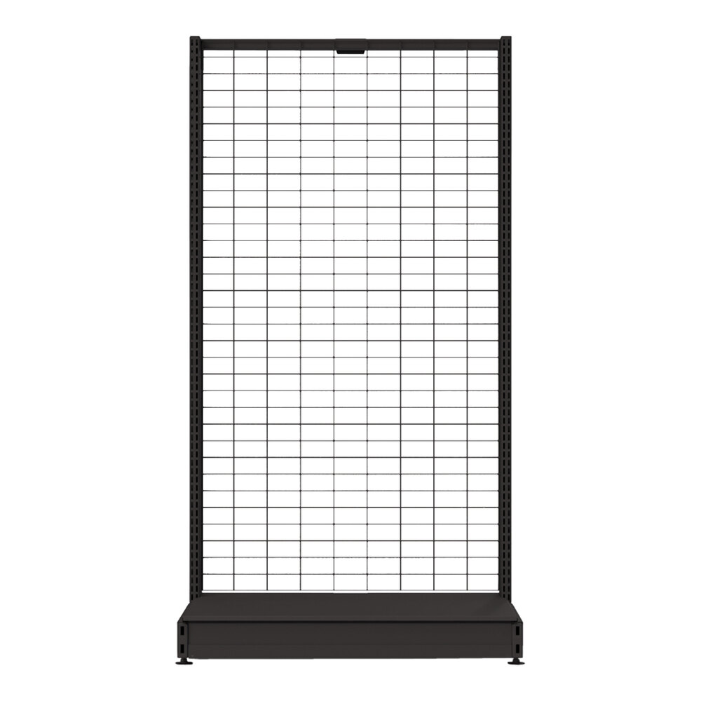 Wanzl Wire Tech 100 48" X 18" X 55" Single-Sided End-Cap Gondola Shelving Merchandiser WT-1854E