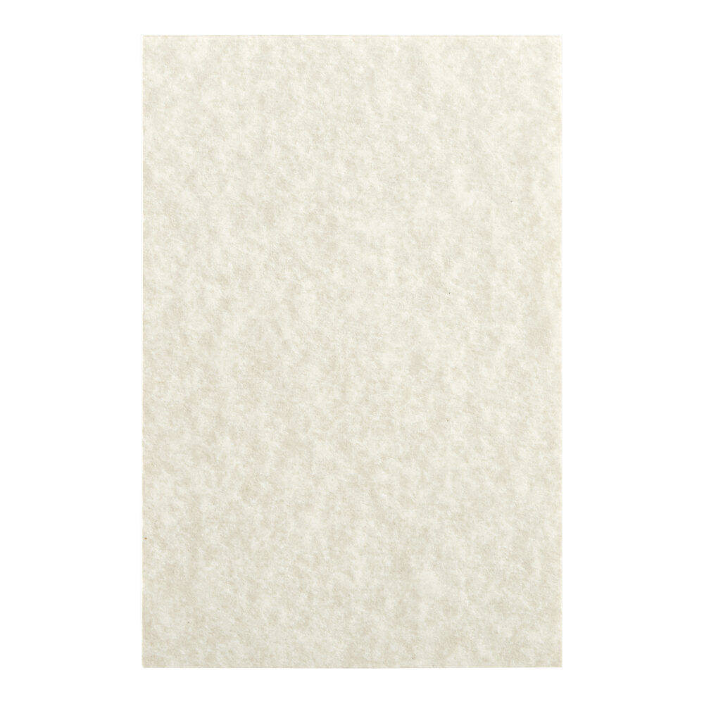 Choice 4" x 6" Heavy Weight 65 lb. Natural Menu Paper - 100/Pack