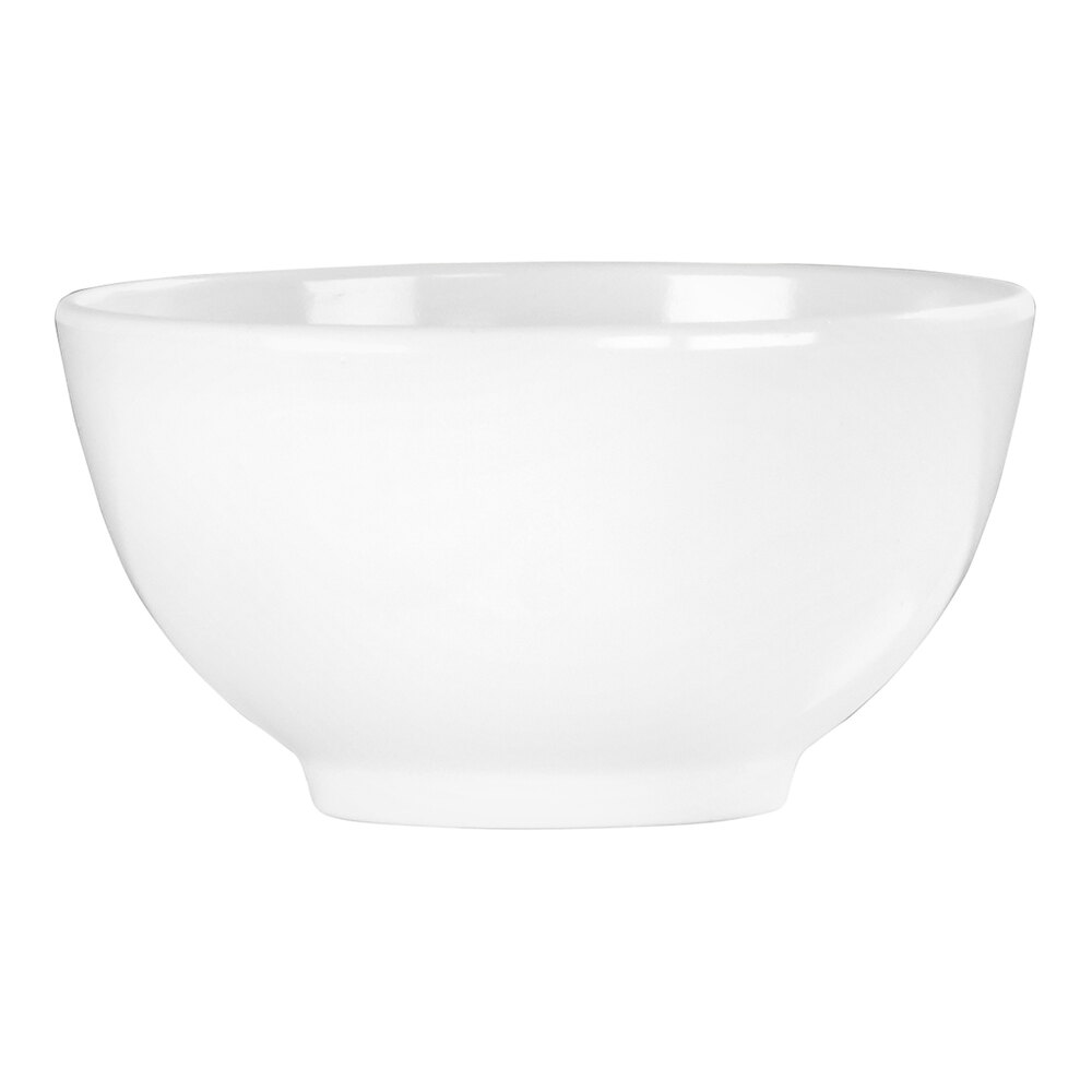 Cal-Mil Blanca 14 oz. White Round Melamine Bowl
