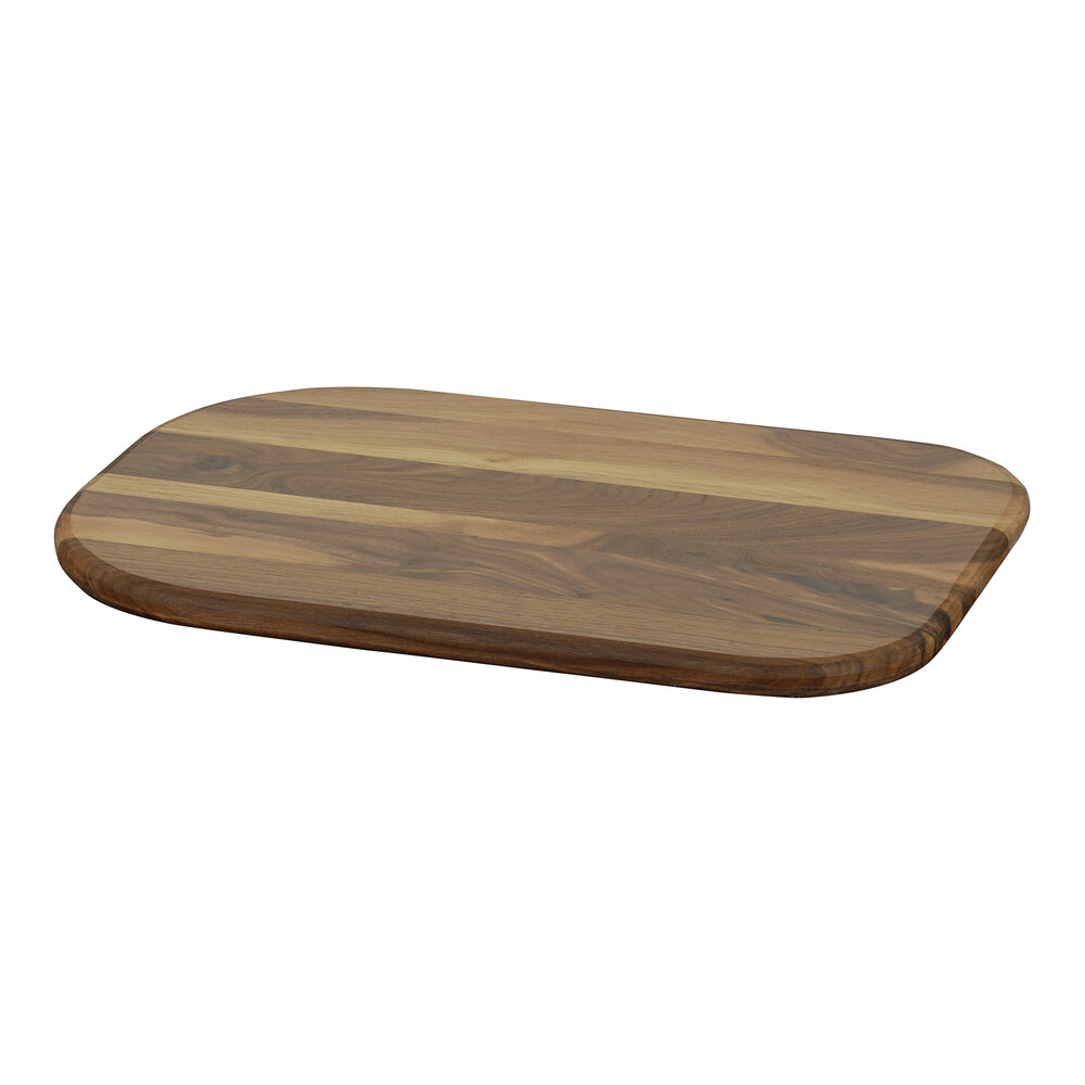 Cal-Mil Sydney 18" x 12" x 3/4" Walnut Organic Serving Board
