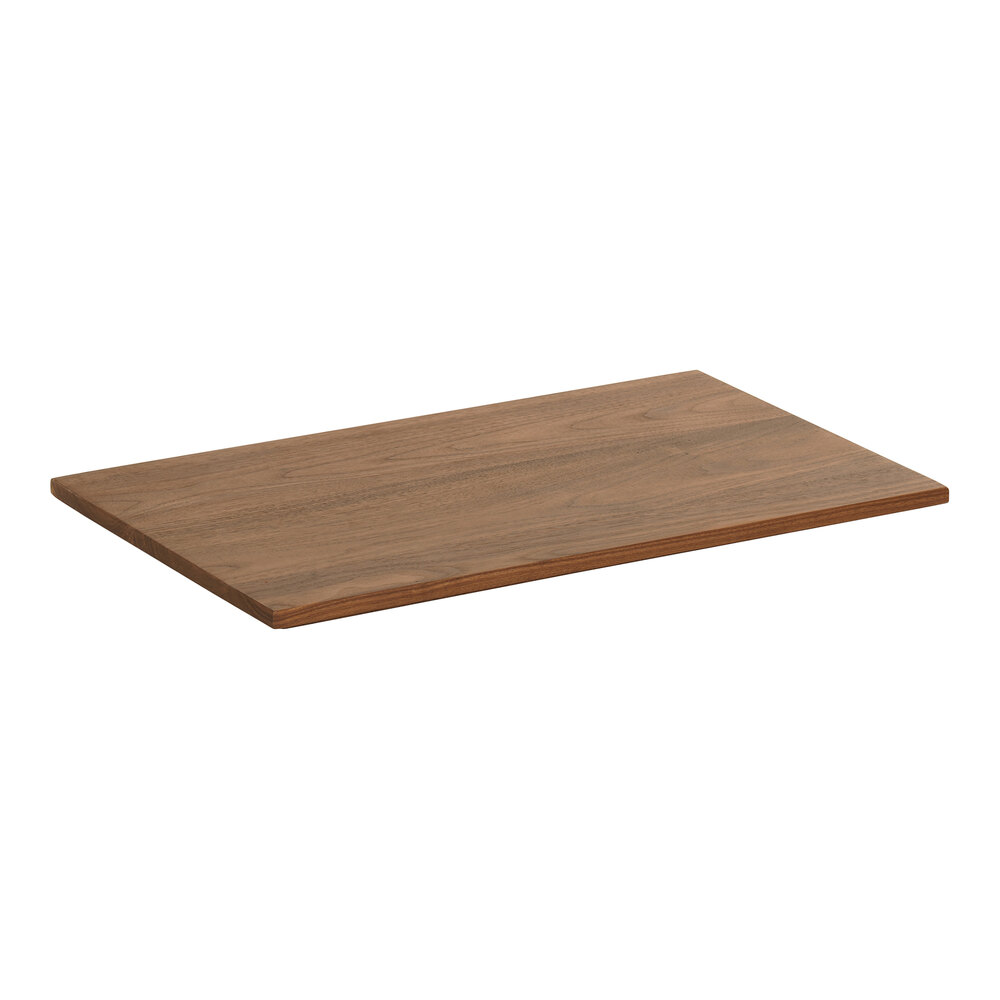 Cal-Mil Sydney 20" x 12" x 3/4" Walnut Rectangular Serving Board