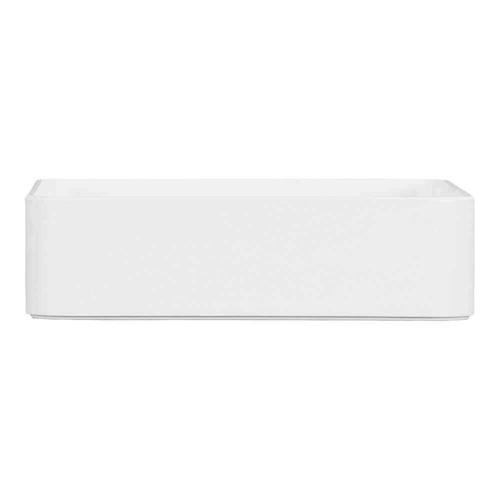 Cal-Mil Hudson 136 oz. White Square Melamine Bowl