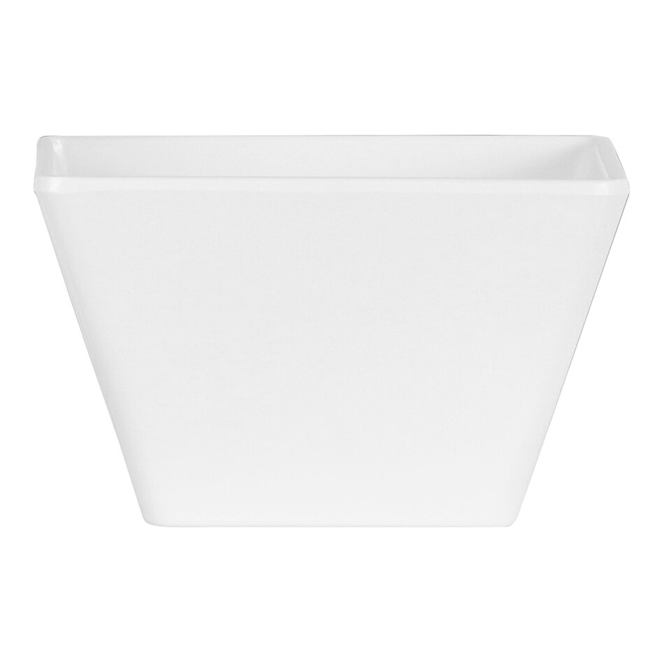 Cal-Mil Square 24 oz. White Melamine Bowl