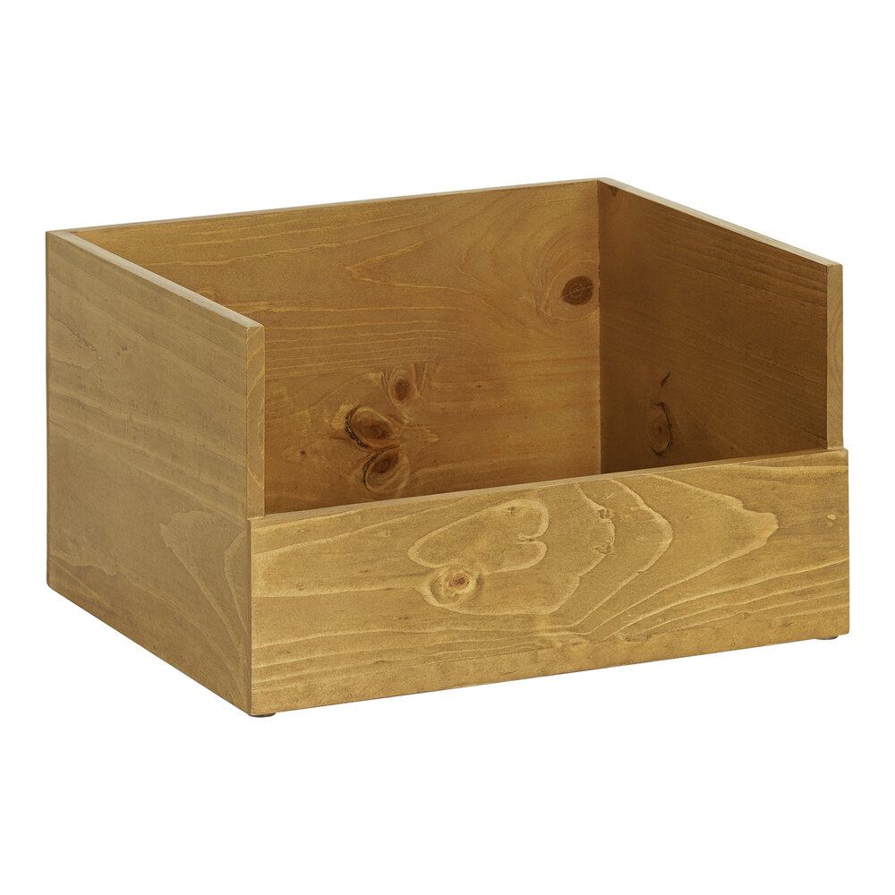 Cal-Mil Madera 17" x 14" x 10" Rustic Pine Napkin Holder