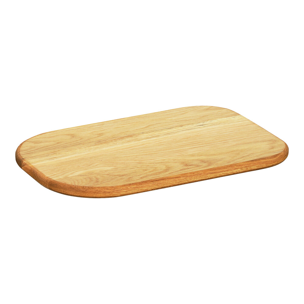 Cal-Mil Sydney 18" x 12" x 3/4" Oak Organic Serving Board