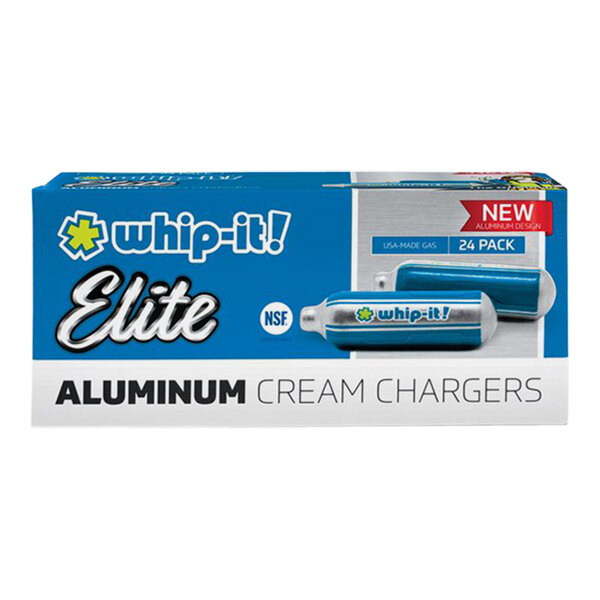 Whip-It CC-Elite-24A Elite Aluminum NSF N20 Charger - 24/Box