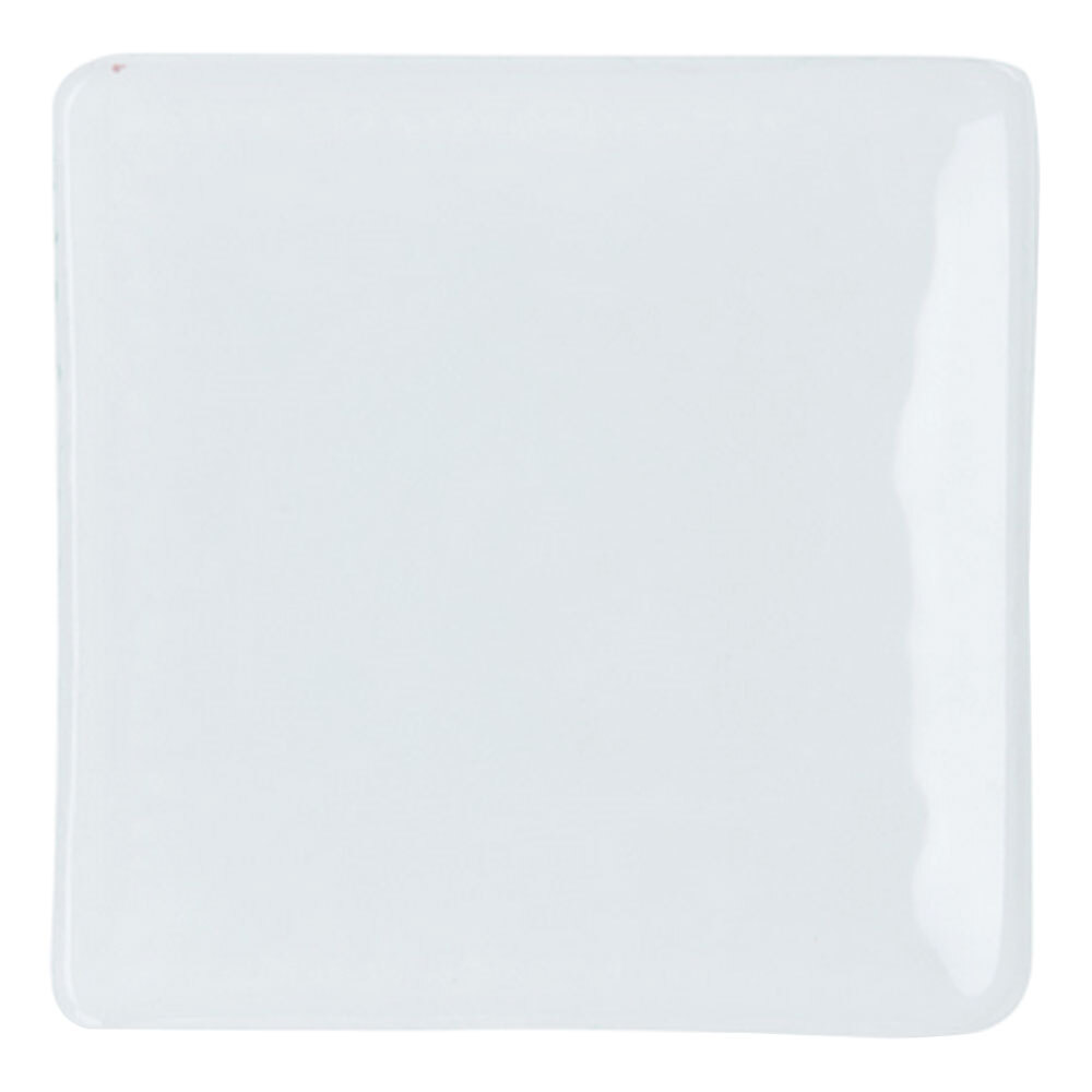 10 Strawberry Street HD920OP Izabel Lam Morning Tide 5 1/2" Opal Glass Square Plate - 36/Case