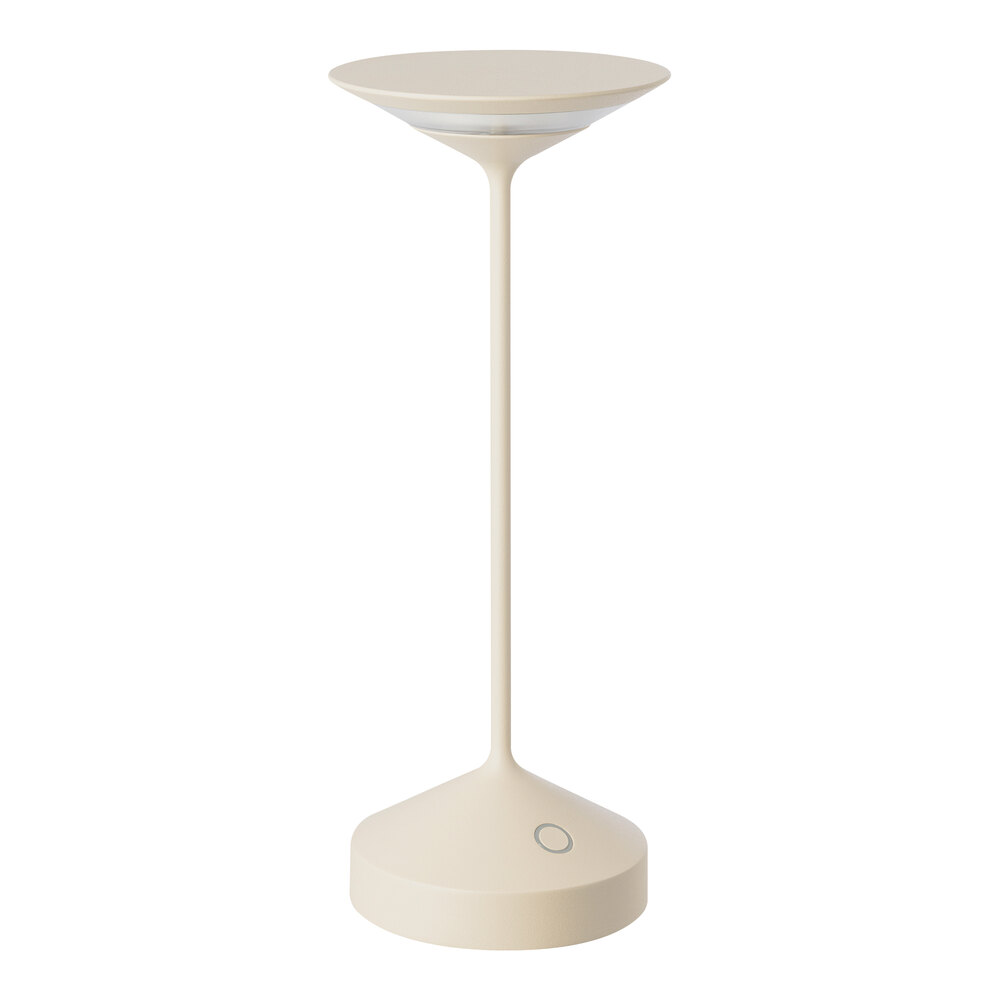 Abert Tempo Mini 7 7/8" Sand Rechargeable Table Lamp by Arc Cardinal