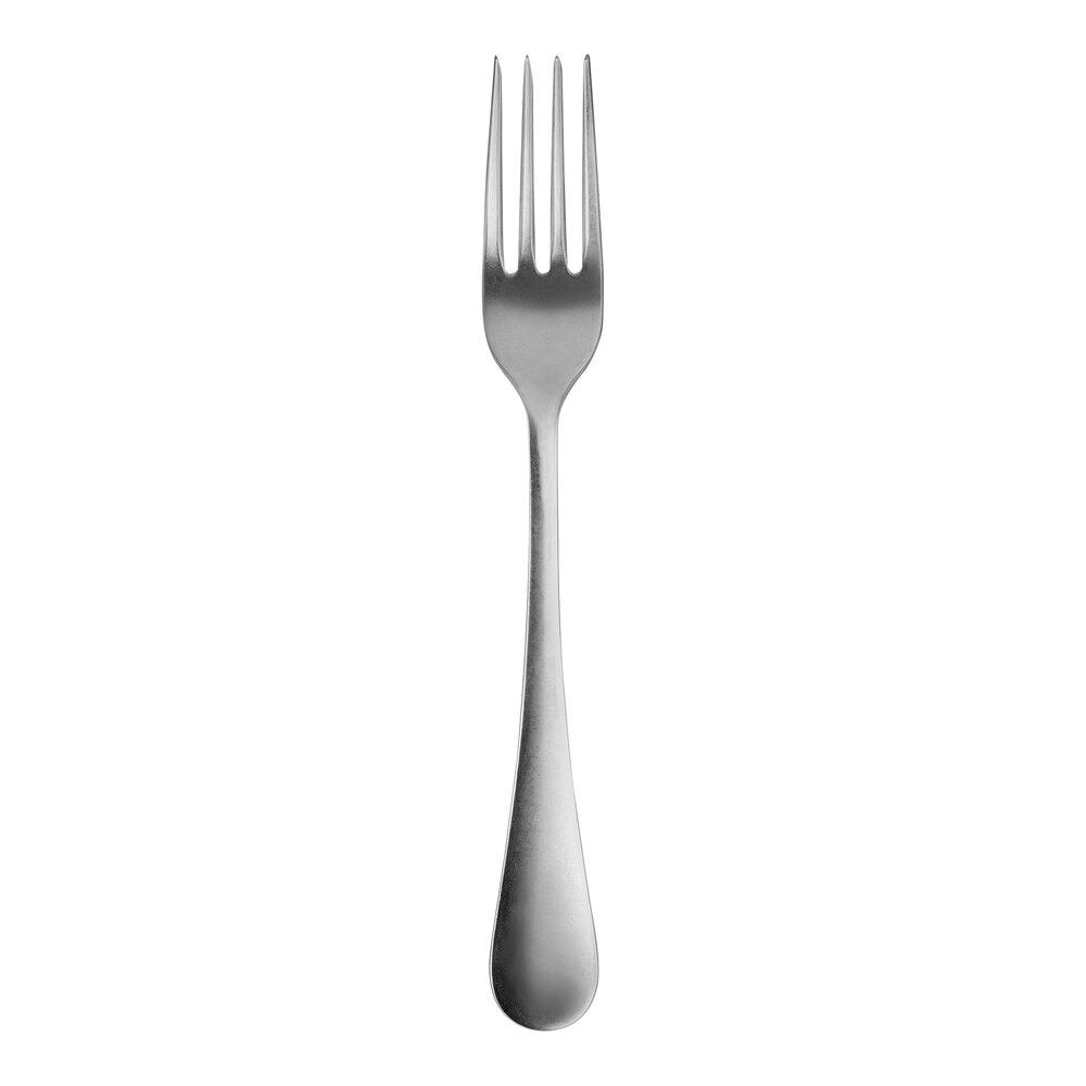 Abert Matisse 8 1/16" 18/10 Stainless Steel Extra Heavy Weight Vintage Dinner Fork by Arc Cardinal - 12/Case