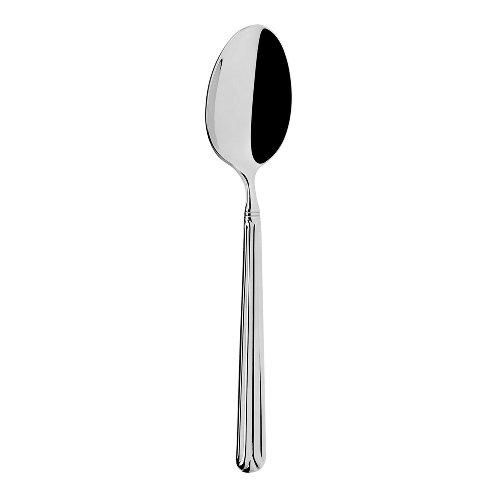 Abert Splendido 4 3/16" 18/10 Stainless Steel Extra Heavy Weight Demitasse Spoon by Arc Cardinal - 12/Case