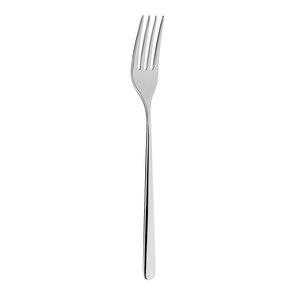 Abert Stilo 7 1/16" 18/10 Stainless Steel Extra Heavy Weight Salad / Dessert Fork by Arc Cardinal - 12/Case