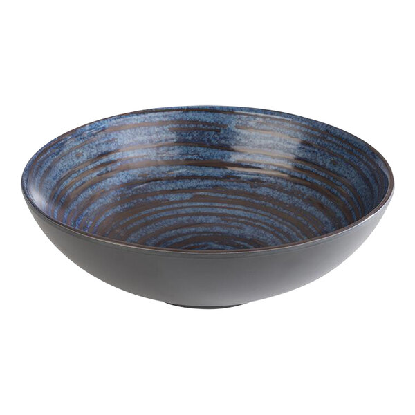 APS Loops 33.8 oz. Round Deep Coupe Melamine Bowl - 6/Case
