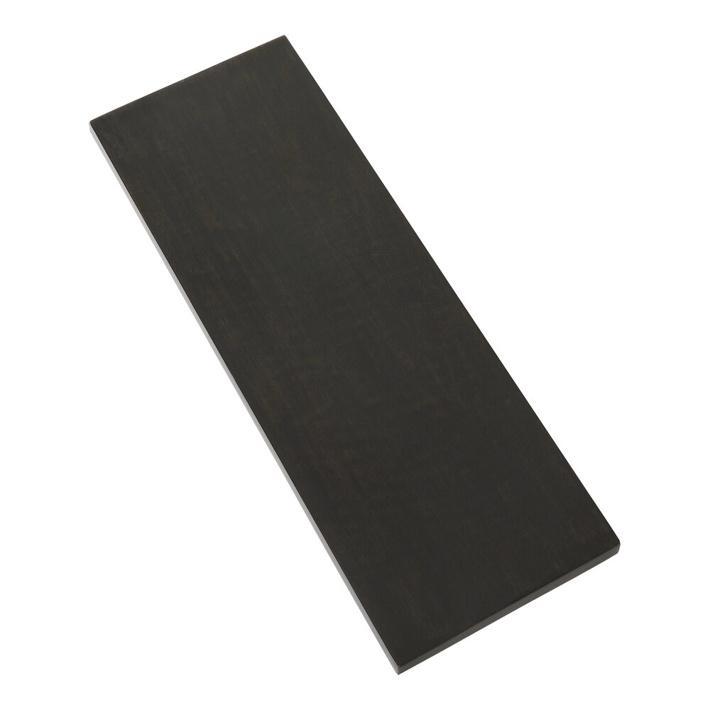 American Metalcraft Upton Collection 24" x 8 3/4" x 7/8" Espresso Wood Platter