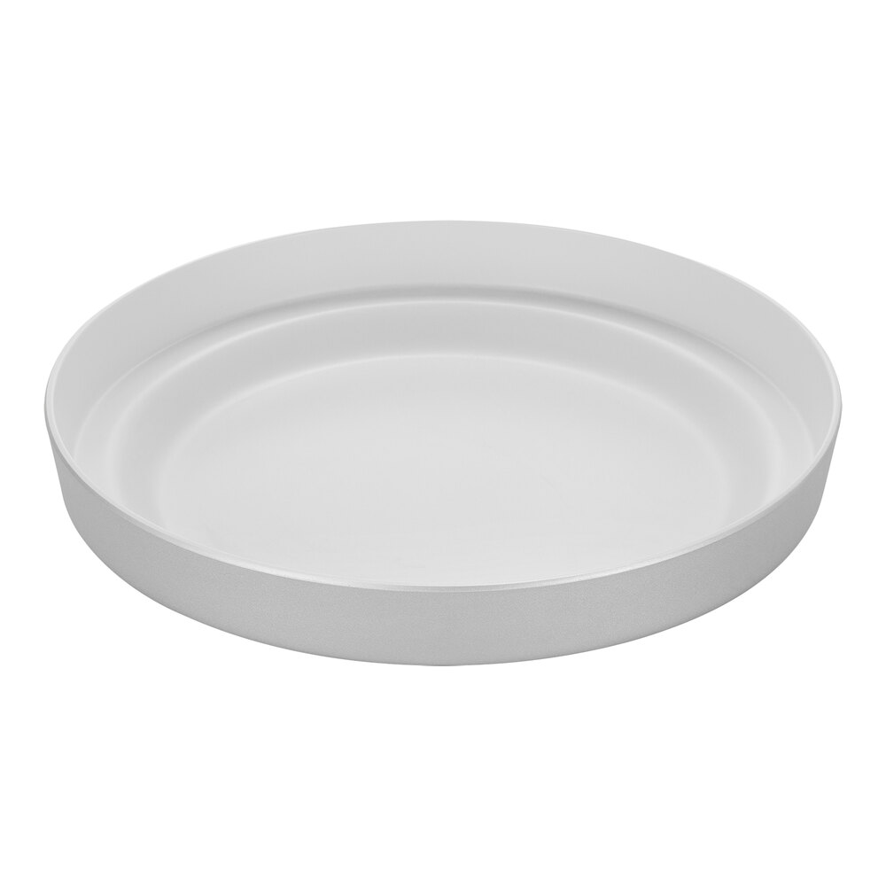 American Metalcraft 13" Silver Melamine Seafood Tray