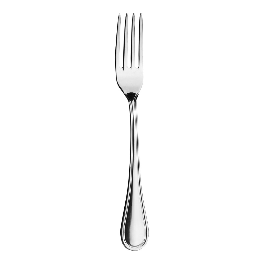 WNK Contour from Steelite International 7 1/4" 18/10 Stainless Steel Extra Heavy Weight Salad / Dessert Fork - 12/Case