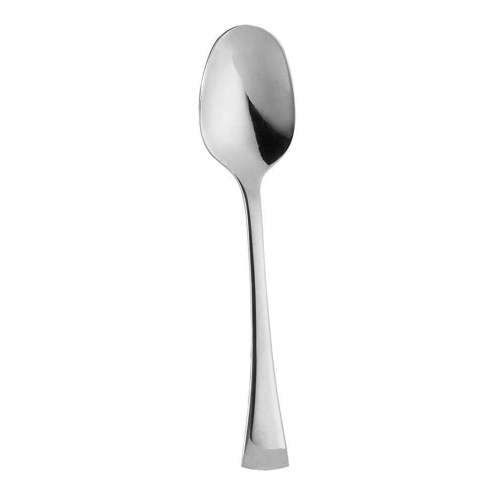 WNK Eclipse from Steelite International 4 1/2" 18/10 Stainless Steel Extra Heavy Weight Demitasse Spoon - 12/Case