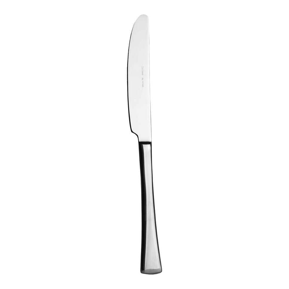 WNK Eclipse from Steelite International 9 1/4" 18/10 Stainless Steel Extra Heavy Weight Dinner Knife - 12/Case