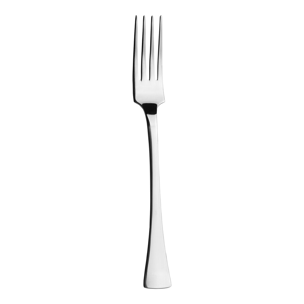 WNK Eclipse from Steelite International 7 1/4" 18/10 Stainless Steel Extra Heavy Weight Salad / Dessert Fork - 12/Case