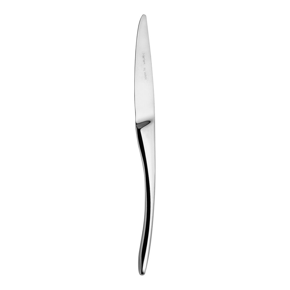 WNK Harlan from Steelite International 7 1/4" 18/10 Stainless Steel Extra Heavy Weight Butter Knife - 12/Case