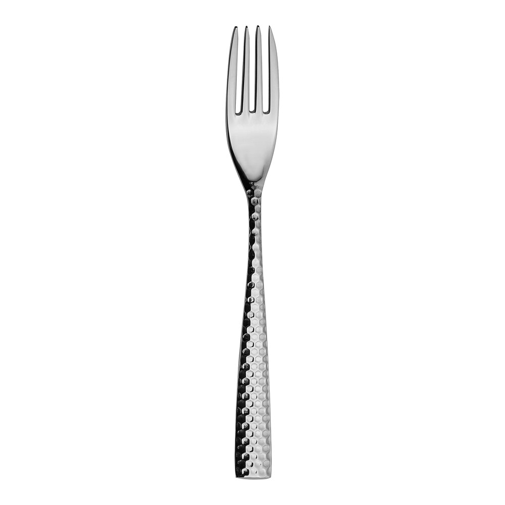 WNK Monarch from Steelite International 7 3/4" 18/10 Stainless Steel Extra Heavy Weight Salad / Dessert Fork - 12/Pack