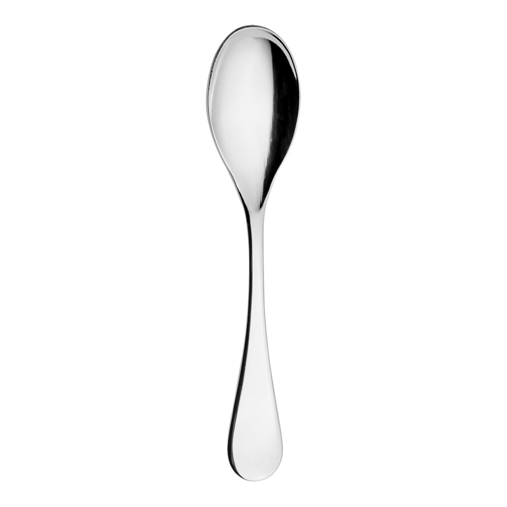 WNK Java from Steelite International 4 3/8" Stainless Steel Extra Heavy Weight Demitasse Spoon - 12/Pack