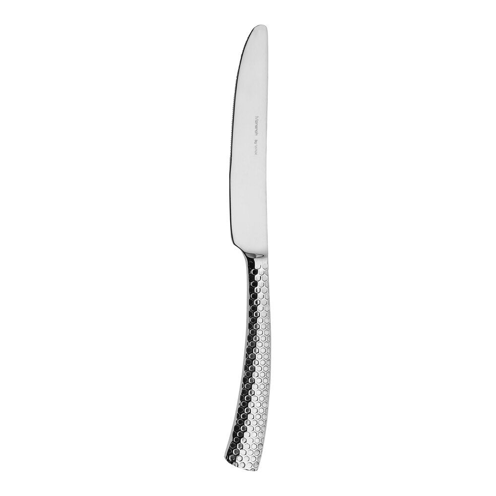 WNK Monarch from Steelite International 9 1/2" 18/10 Stainless Steel Extra Heavy Weight Dinner Knife - 12/Pack