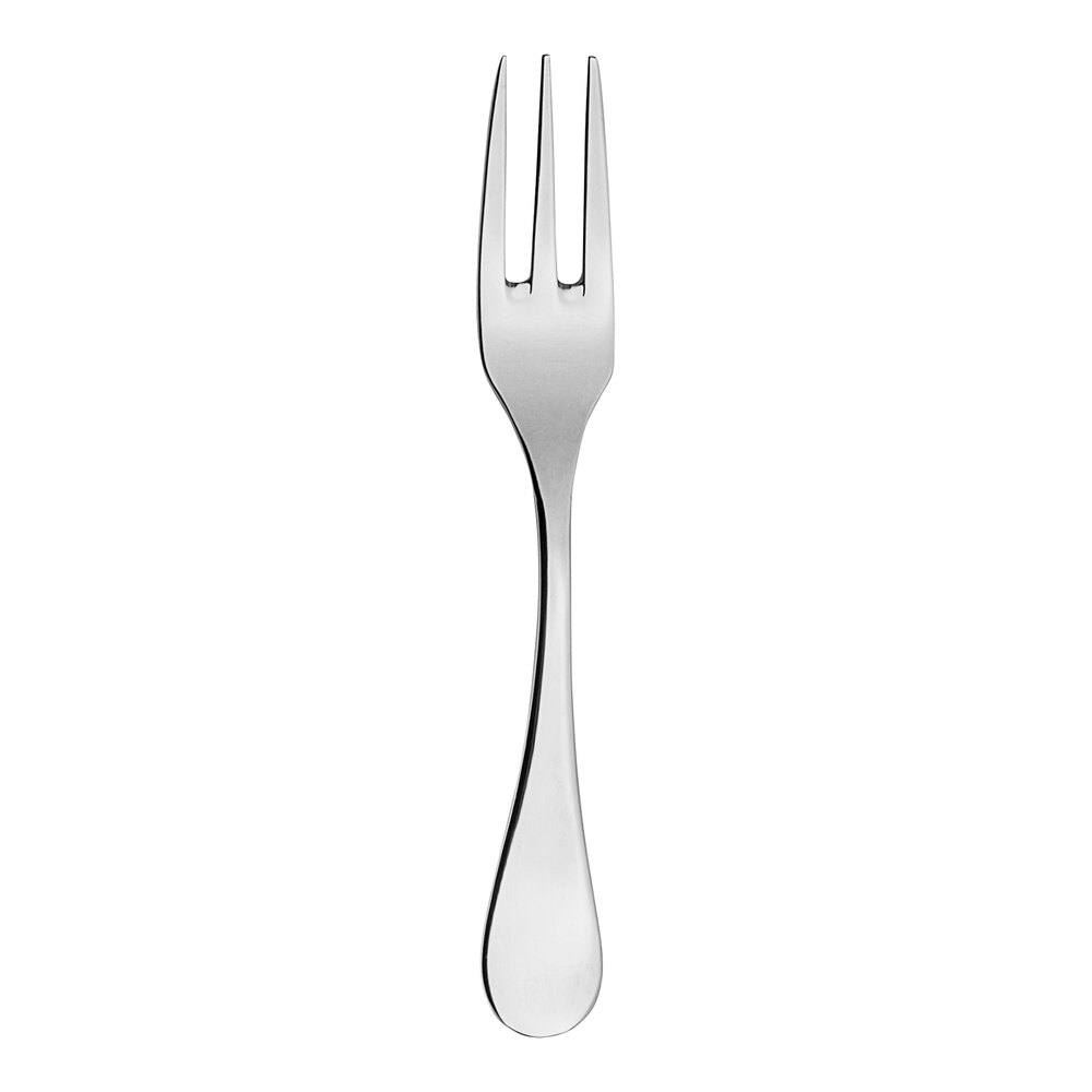 WNK Java from Steelite International 6" 18/10 Stainless Steel Extra Heavy Weight Cake / Oyster / Cocktail Fork - 12/Pack