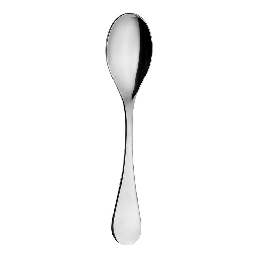 WNK Java from Steelite International 6" 18/10 Stainless Steel Extra Heavy Weight Teaspoon - 12/Pack