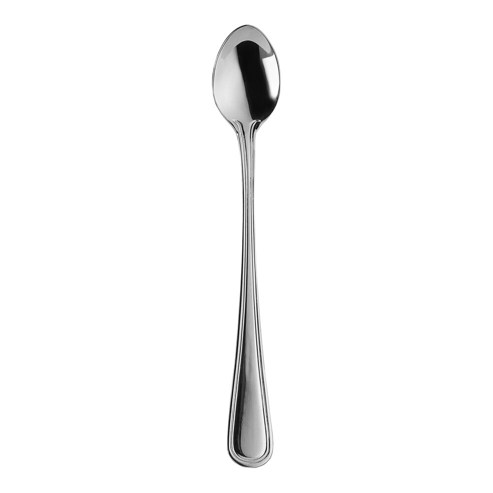 WNK Contour from Steelite International 7 1/4" 18/10 Stainless Steel Extra Heavy Weight Iced Tea Spoon - 12/Case