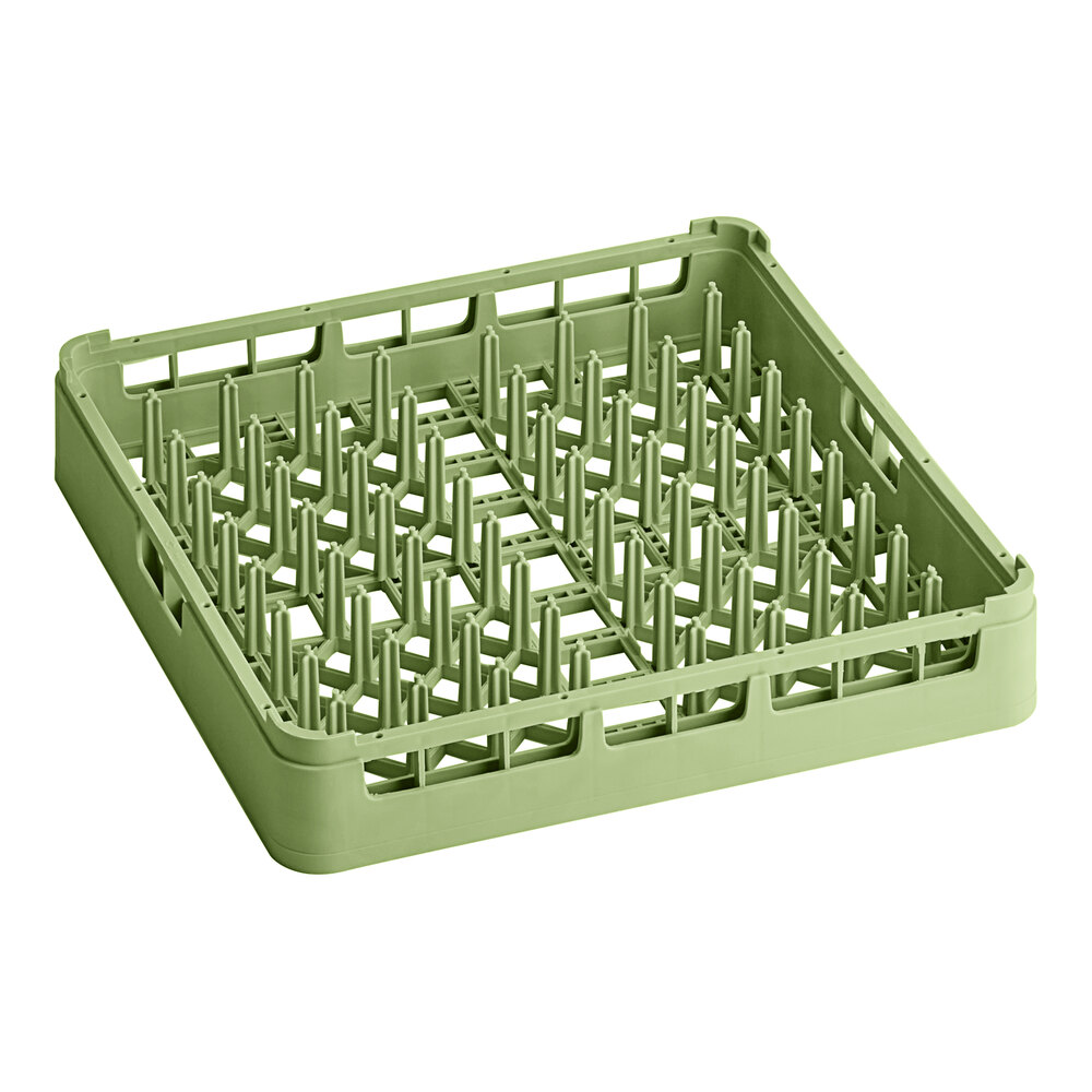 Vollrath 52672 Light Green Signature Full-Size Plate Rack