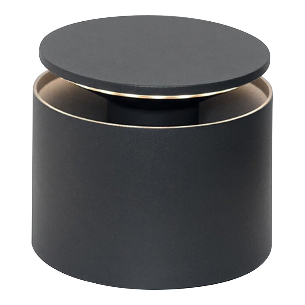 Zafferano America PushUp Pro 3 15/16" Dark Gray Cordless Rechargeable Table Lamp