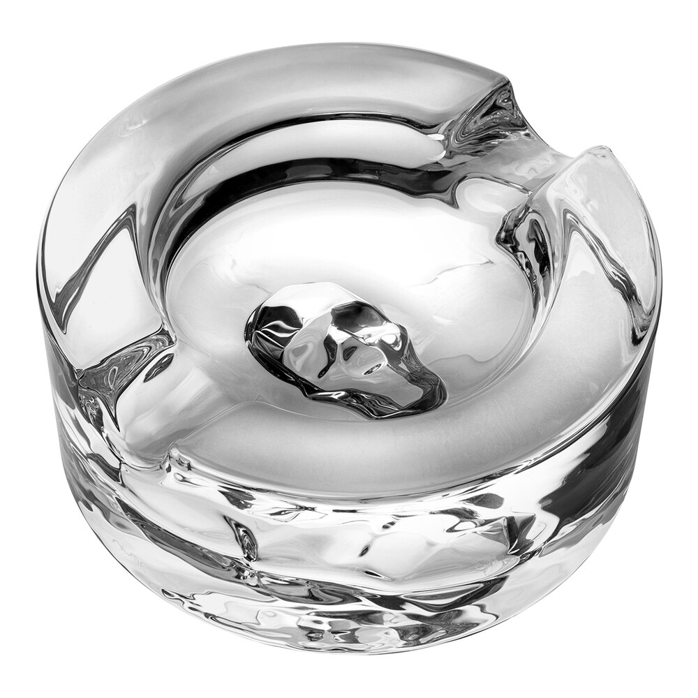 2747683.jpg Nude Shade from Steelite International 6 1/4" x 2 5/8" Crystal Glass Cigar Ashtray - 2/Case