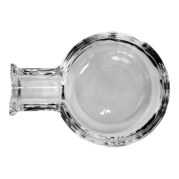 Nude Egoist from Steelite International 7" x 5 1/8" x 1 1/2" Crystal Glass Cigar Ashtray - 8/Case
