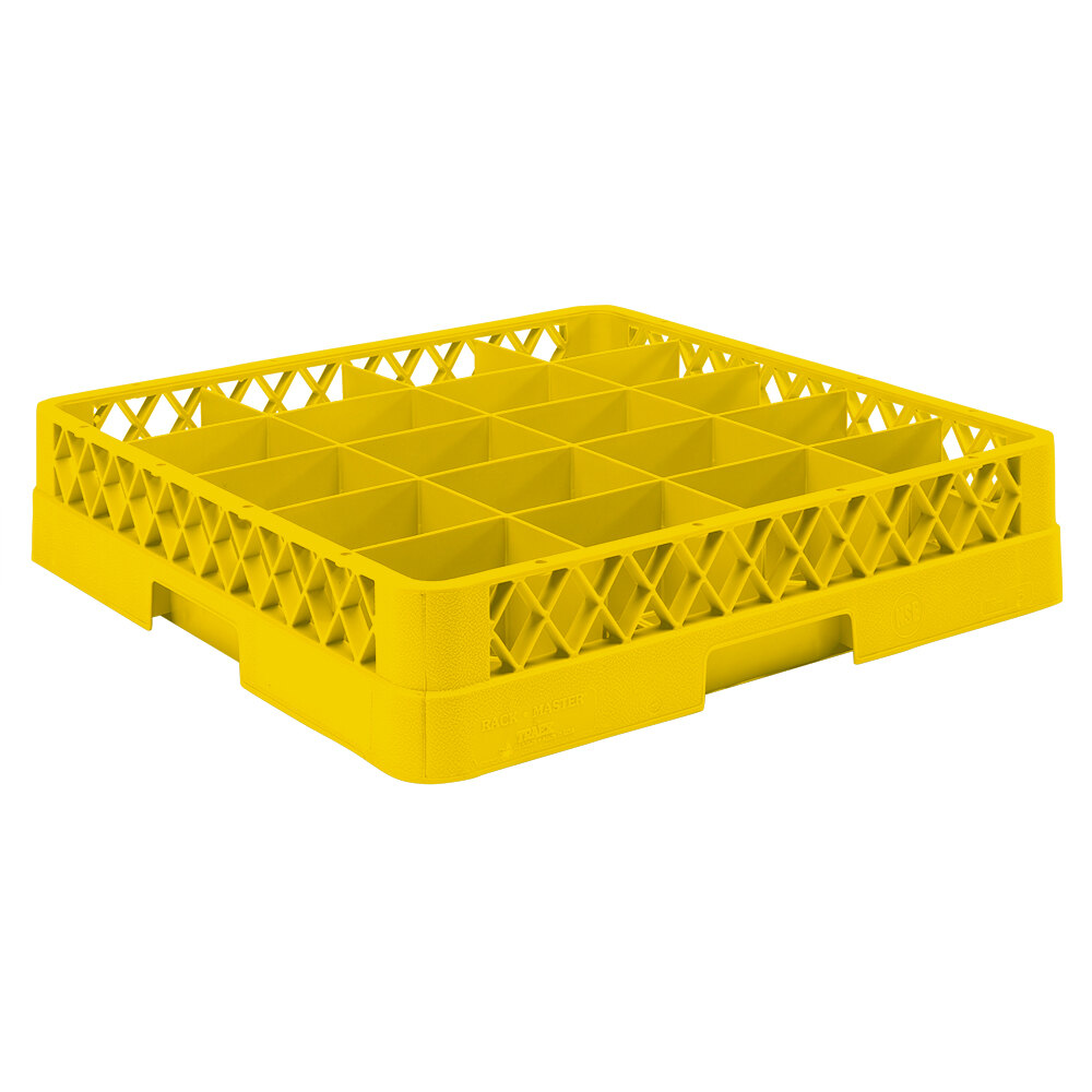 Vollrath TR5 Traex® Full-Size Yellow 20-Compartment 3" Cup Rack