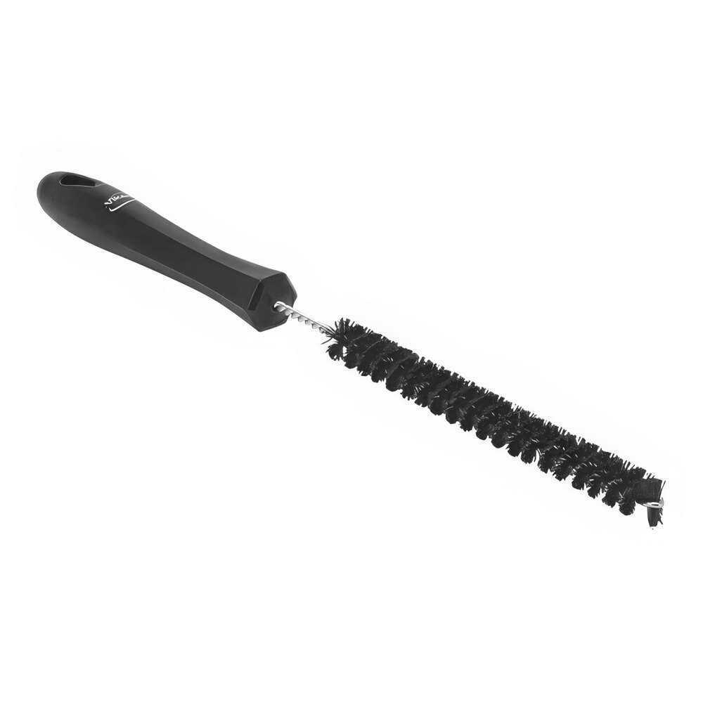 Vikan 5/8" Black Stiff Polyester Tube Brush 53609