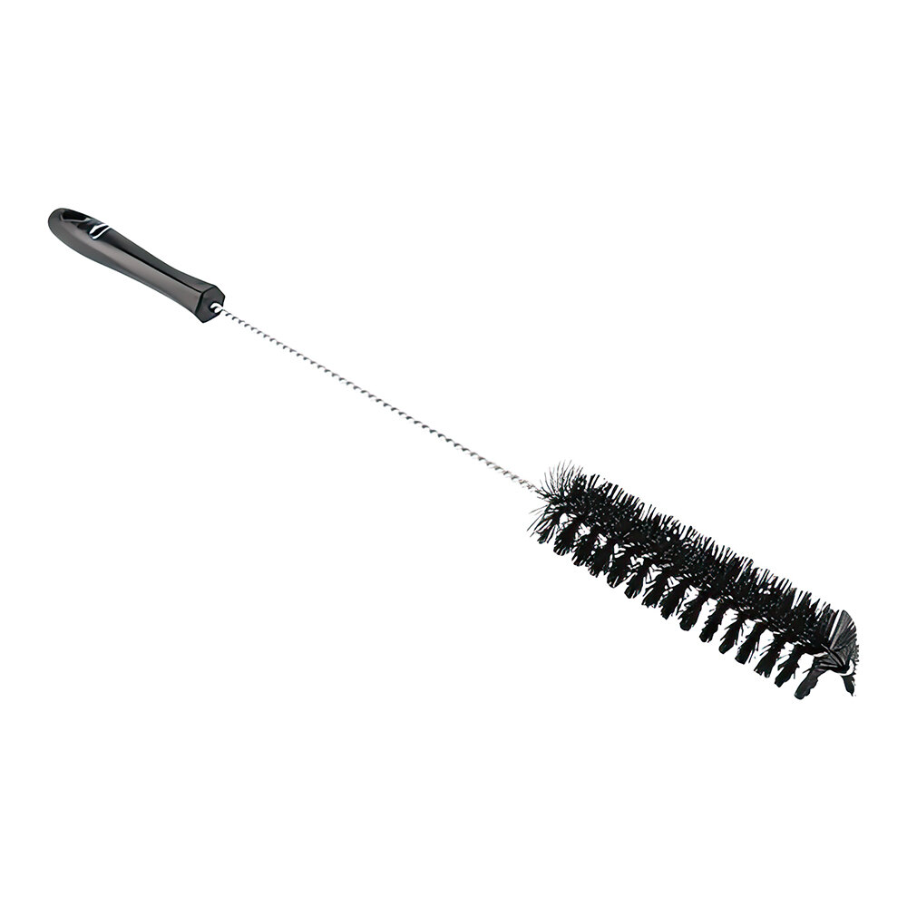 Vikan 1 5/8" Black Stiff Polyester Tube Brush 53789