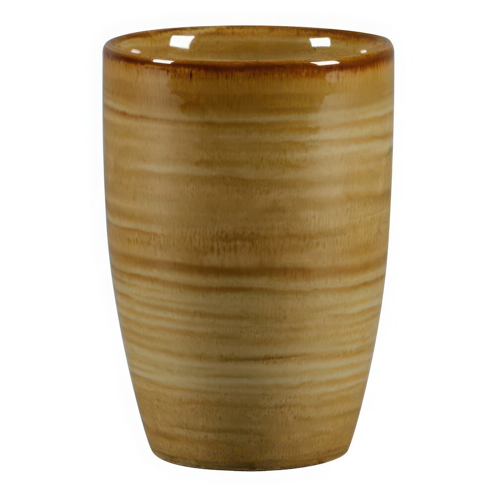 RAK Porcelain Rakstone Spot 10.15 oz. Garnet Porcelain Mug - 12/Case