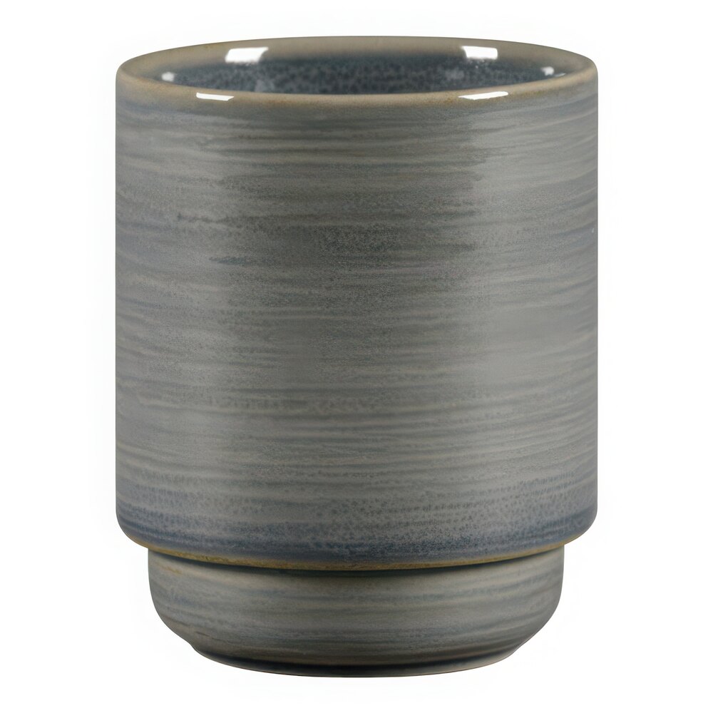 RAK Porcelain Rakstone Spot 10.15 oz. Stackable Jade Porcelain Mug - 12/Case