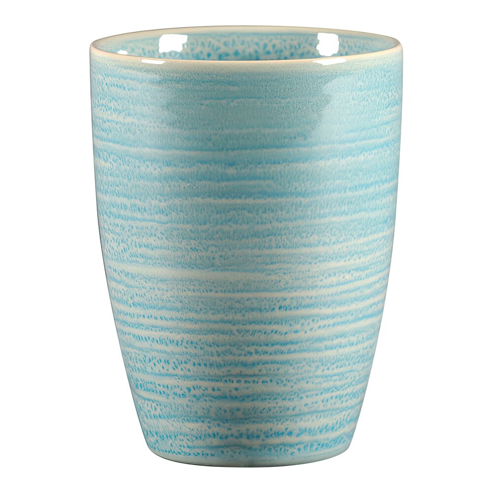 RAK Porcelain Rakstone Spot 12.15 oz. Sapphire Porcelain Mug - 12/Case