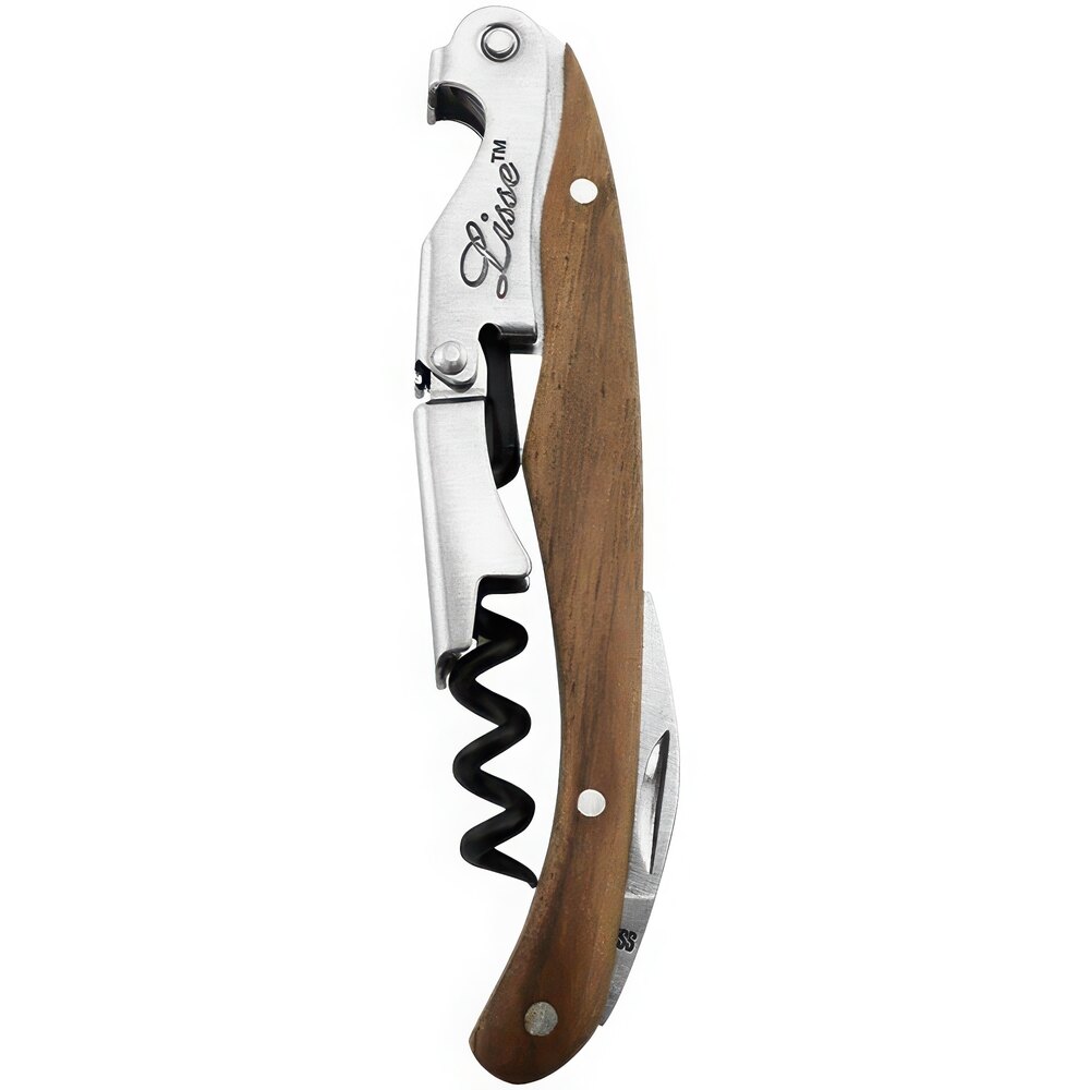 Franmara Lisse Customizable Two-Step Waiter's Corkscrew with Walnut Handle 3278
