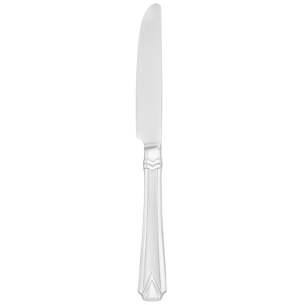 Walco Athenian from Steelite International WL2645 8 13/16" 18/10 Stainless Steel Extra Heavy Weight Dinner Knife - 12/Case