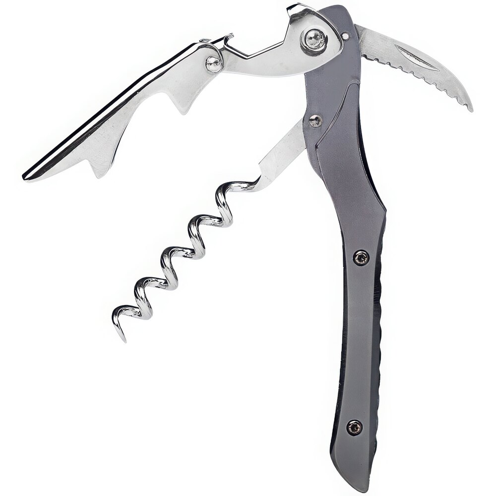 Franmara Castello Waiter's Corkscrew with Bronze Aluminum Handle and Silver Gift Box 3156