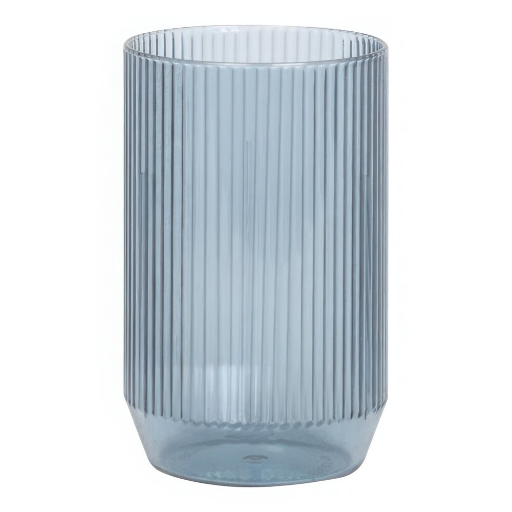 Front of the House Gatsby 12 oz. Peacock SAN Plastic Rocks / Old Fashioned Glass - 12/Pack