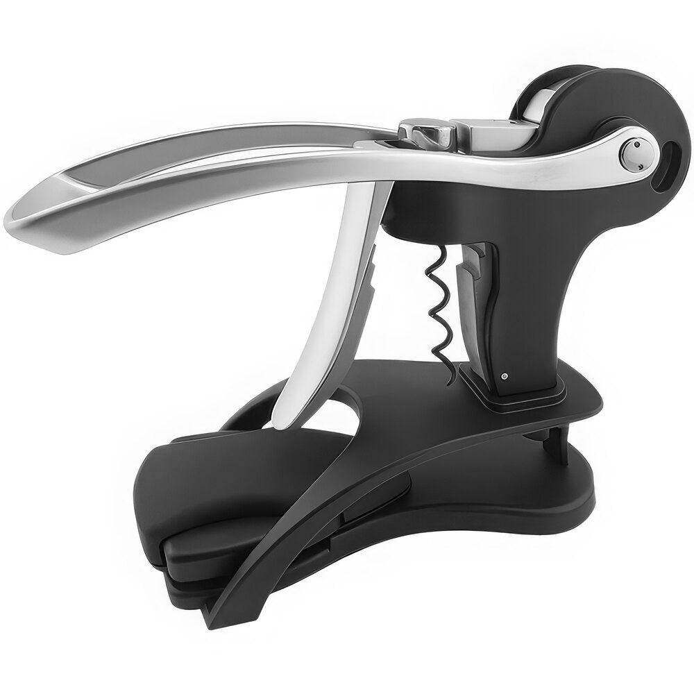 Franmara Enoteca 3-Piece Uncorking Set with Foil Cutter and Table Stand 7525