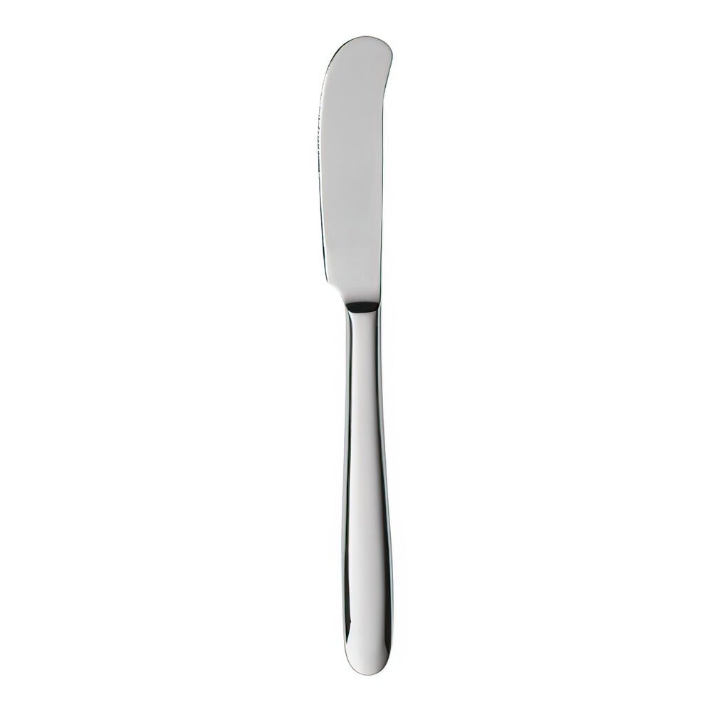Libbey Novara 7" 18/0 Stainless Steel Heavy Weight Butter Knife - 12/Case