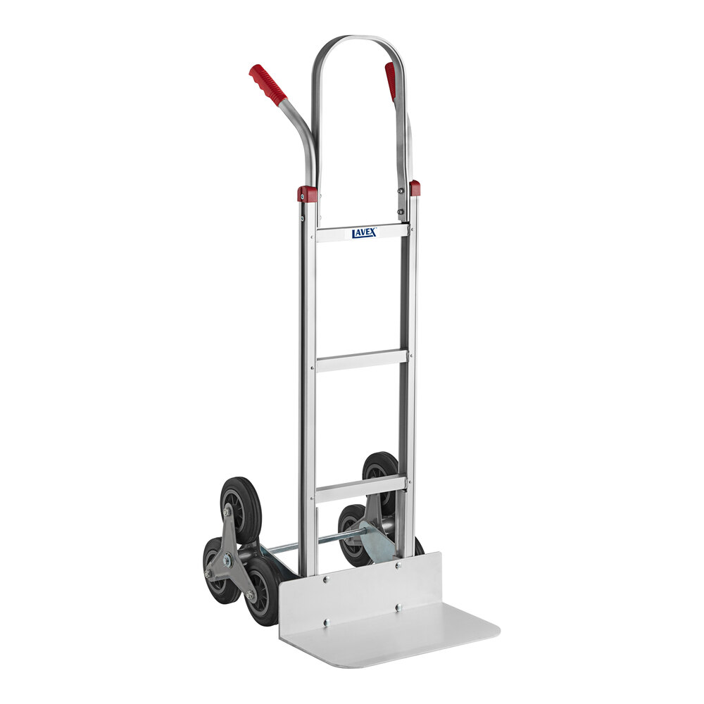 Lavex 440 lb. Aluminum Stair Climber Hand Truck with "U" Loop Handle